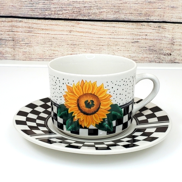 Other - Sunflower 🌻  saucer and cup